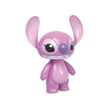 Imagem de Boneco ANGEL STITCH Disney com Comidinhas ABRE a Boca ELKA