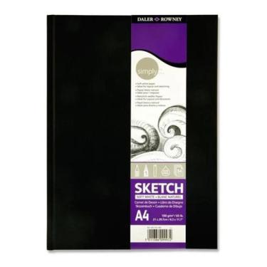 Imagem de Sketchbook Daler Rowney Simply 100g A4 54f