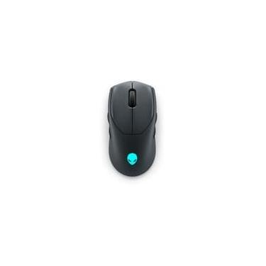 Imagem de Mouse Gamer Sem Fio Dell Alienware Tri-Mode AW720M, RGB, USB, 26000 DPI, 2.4GHz, Bluetooth 5.1, Preto  - 570-BBCN