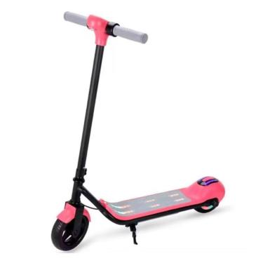 Imagem de Patinete Infantil Elétrico 2 Rodas Com Luzes Led Bluetooth Integrado Kids Portátil Cor...