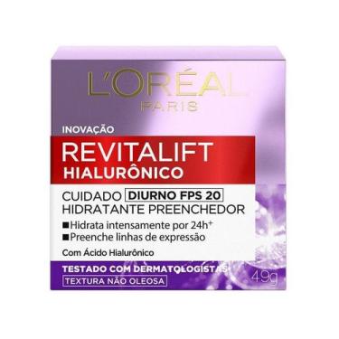 Imagem de Creme Facial Loreal Paris Revitalift Hialurônico 49g - L'Oréal Paris, 