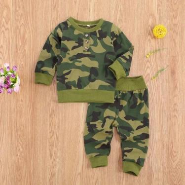 Imagem de Roupa De Bebê Menino Conjunto Body E Calça - Rock Baby, P 0-3 meses