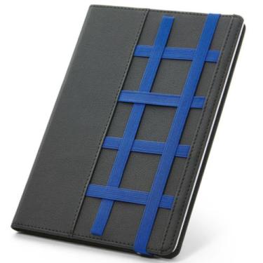 Imagem de Caderneta de Anotações 15x21cm 80 Folhas Sem Pauta - TopGet, Azul