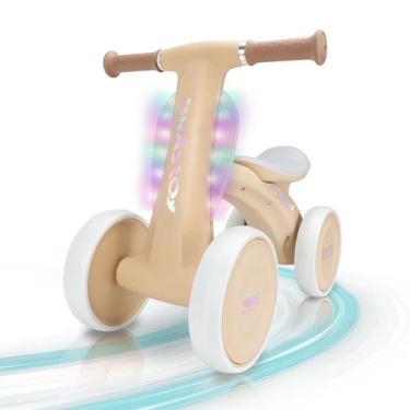 Imagem de Bicicleta De Equilíbrio Infantil Andador Sem Pedal 4 Rodas Brastoy, Ma