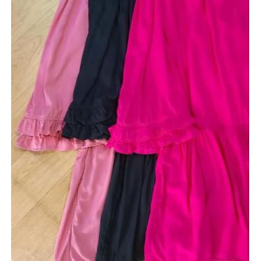 Imagem de Vestido com manga em viscolinho - CACTUS MODA K, Rosa, M