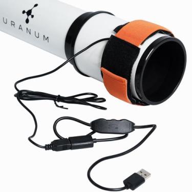 Imagem de Faixa Aquecedor Anti Orvalho USB Uranum Para Telescópio Evita Umidade 