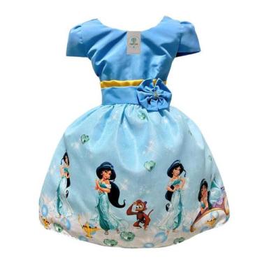 Imagem de Vestido Temático Jasmine A Tam.PP (1 Ano) - PopKids