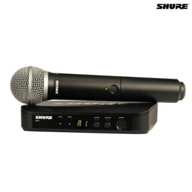Imagem de Microfone Sem Fio Bastão BLX24BR/PG58-M15 027497 Shure
