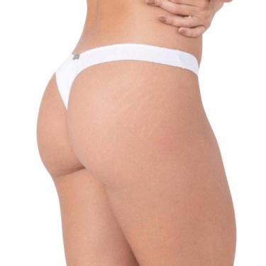 Imagem de Calcinha Fio Dental Microfibra 2 Rios - 21650LD, Branco, P