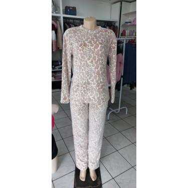 Imagem de Pijama feminino de plush - Imperio, Rosa, P