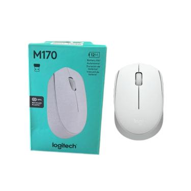 Imagem de Mouse Sem Fio Logitech M170 Wireless 1000 Dpi Branco