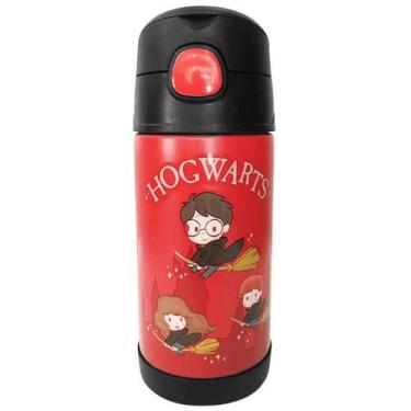 Imagem de Garrafa squeeze térmica infantil Harry Potter Warner Zona Criativa 350