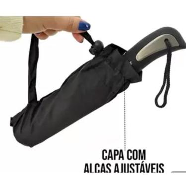 Imagem de Guarda Chuva Abre E Fecha Automático Contra Vento Reforçado - ET-ONE