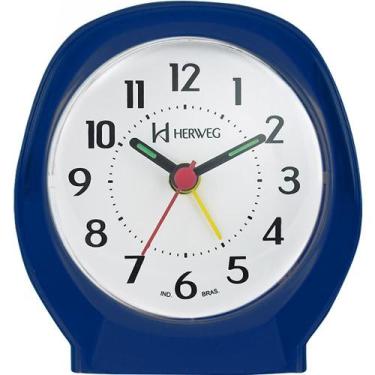 Imagem de Despertador Quartz Herweg Ref: 2634-011 Azul Escuro