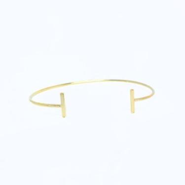 Imagem de Bracelete Feminino Geométrico Dourado Banhado a Ouro 18 K - DRoss