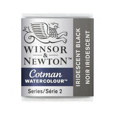 Imagem de Aquarela Winsor & Newton Cotman Pastilha Iridescent Black