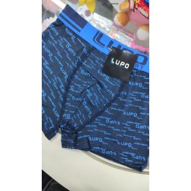 Imagem de Cueca lupo azul infantil