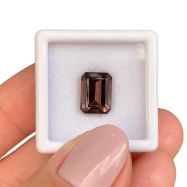 Imagem de Turmalina Vermelha Baguete Retangular 3,30ct - ENE2ESE