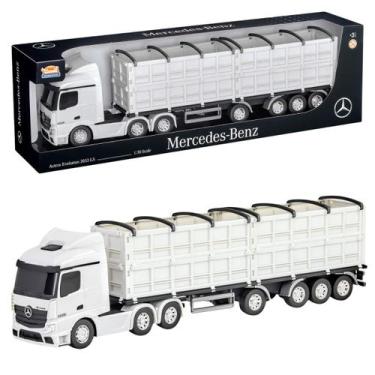 Imagem de Caminhão Graneleiro Mercedes-Benz Actros 53cm Transporte De Grãos e Ca