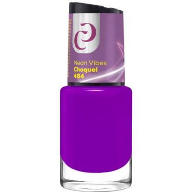 Imagem de Esmalte Cora O Melhor 10ml Neon Vibes Roxo Choquei Nº464