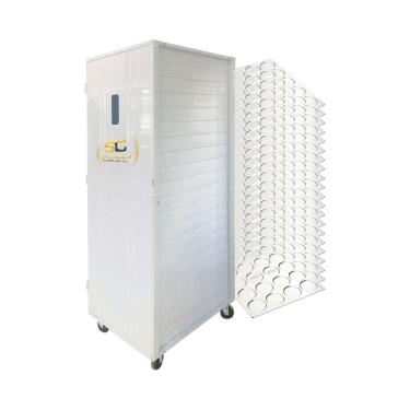 Imagem de Armário Crescimento Kit AC20 e AFH20 para Pão Hambúrguer 20 Cavidades Branco Imeca
