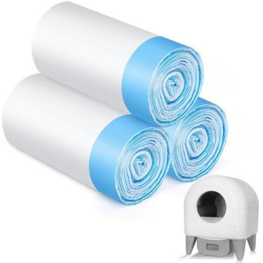 Imagem de Forros para caixa de areia para gatos Fumoi M4 com cordão, pacote com 