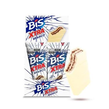 Imagem de Caixa de Bis Xtra Lacta 24x45g - Escolha o Sabor, Branco