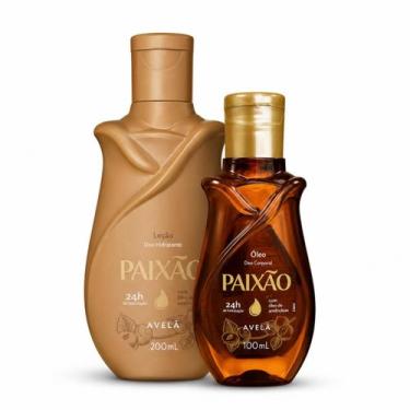 Imagem de Kit Paixão Avelã: Loção Hidratante 200ml e Óleo Corporal 100ml
