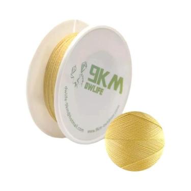 Imagem de Linha De Pesca Trançada De Kevlar Amarela 9KM, Alta Resistência À Traç