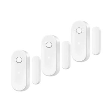 Imagem de Sensor De Porta E Janela Smart Life Tuya Zigbee, Monitoramento Em Temp