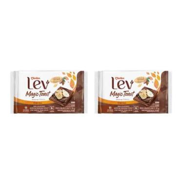 Imagem de Kit 2 Torrada Lev Magic Toast Cacau 110g Marilan