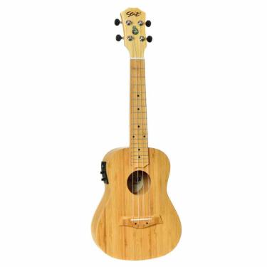 Imagem de Ukulele Elétrico Seizi Bali Concert Solid Bamboo Com Bag