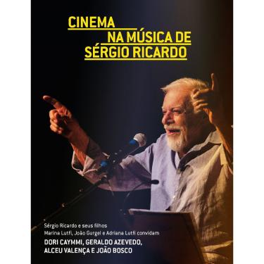 Imagem de Dvd - Sérgio Ricardo - Cinema na Música Ao Vivo