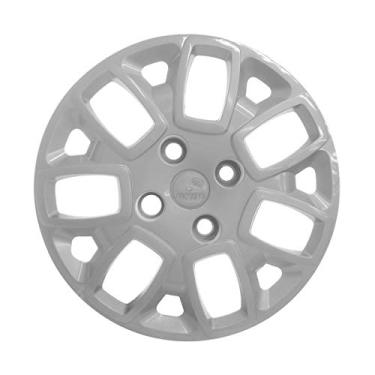 Imagem de Calota Aro Grid 13 Modelo Fiat Palio Fire Prata Cubo Baixo Fixacao Parafuso Grid 200Cbptau.
