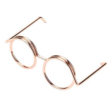 Imagem de Clipe de papel, 10 peças de clipes divertidos de metal galvanizado formato de óculos clipe de papel clipe de livro de cartões Classificação de arquivo para organização de documentos pessoais escolares Trabalho profissional