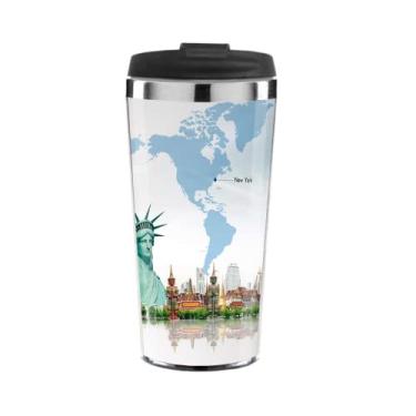 Imagem de Copo Termico Personalizado Estatua Da Liberdade