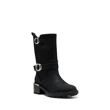 Imagem de Vince Camuto Kerivini Moto Bota feminina, Preto, 8.5
