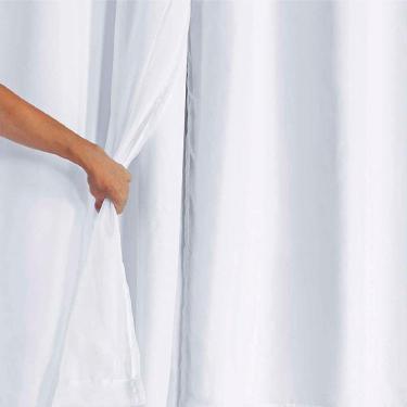 Imagem de Cortina Blackout Pvc com Voil Tecido 2,8 M X 1,6 M em 4 Opções de Cores - Casa Dona