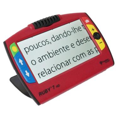 Imagem de Ampliador / Lupa Eletrônica Portátil - Ruby 7