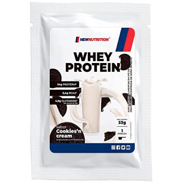 Imagem de Sachê Whey Protein Concentrado 33g Cookies NewNutrition