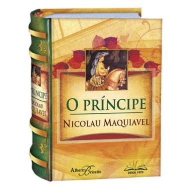 Imagem de O Príncipe De Nicolau Maquiavel-Texto Integral-Mini Book-Capa Dura C/F