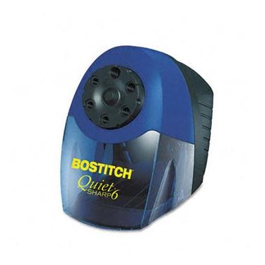 Imagem de Apontador de lápis elétrico Stanley Bostitch® Quiet Sharp 6TM, resistente, 364 (pacote com 2)