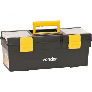 Imagem de Caixa Plástica Para Ferramentas Baú 400x155x160mm Com Bandeja