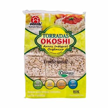 Imagem de Kit 2X: Torrada de Arroz Integral Orgânica Okoshi 75g