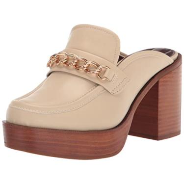 Imagem de Franco Sarto L-katraclog Mules Femininas, Chiffon bege, 9