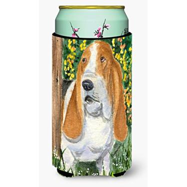 Imagem de Basset Hound Tall Boy Beverage Insulator Beverage Insulator Hugger