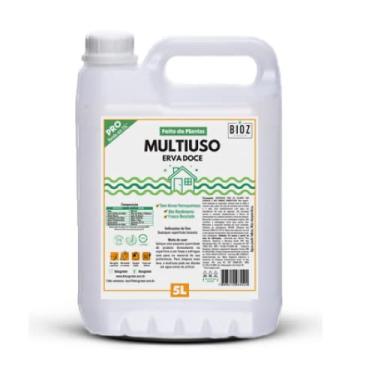 Imagem de Kit 2X: Multiuso Limpeza Biodegradável Erva Doce BioZ 5L
