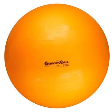 Imagem de Bola de Pilates Fitball Gynastic Ball 75cm Carci Laranja