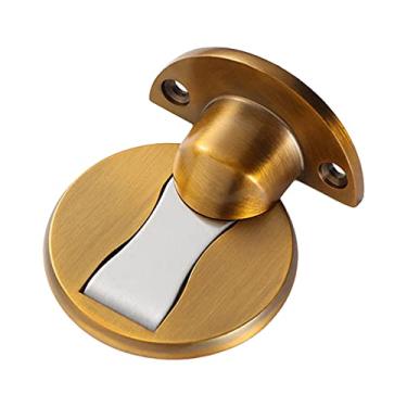 Imagem de Protetor de parede de montagem de piso magnético batente de porta furação batente de porta autoadesivo para proteger paredes para armár de porta de quarto de escritório doméstico batente