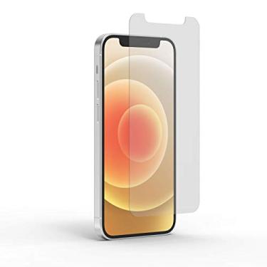 Imagem de PureGear Protetor de tela de vidro temperado HD de transparência máxima para Apple iPhone 12/12 Pro (2020), toque + precisão, ajuste compatível com capas, substituição vitalícia (bandeja de instalação de alinhamento automático incluída)
